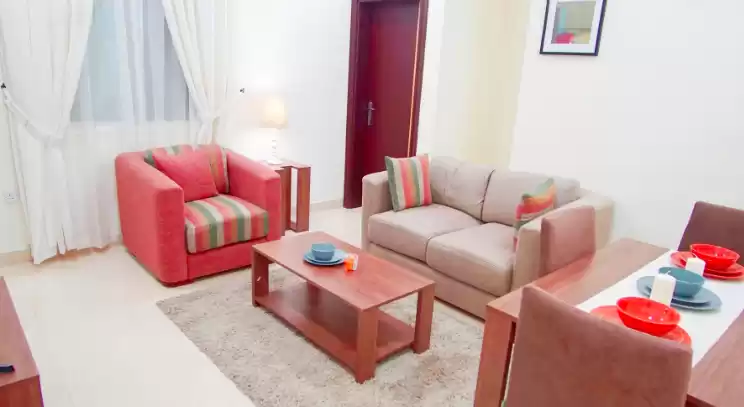 Residential Ready Property 1 Bedroom F/F Apartment  for rent in Al Sadd , Doha #7449 - 1  image 